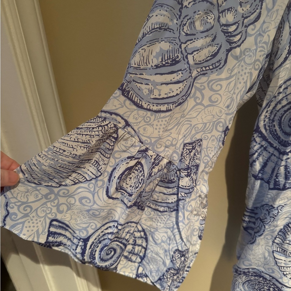 Lilly Pulitzer Matilda silk top - Picture 4 of 4